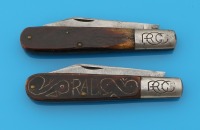 Pair Of Robeson Daddy Barlow Folding Knives