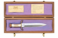 Cased Rigid Knives R21 Custom Arkansas Toothpick