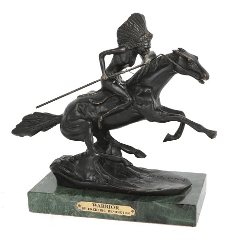 Frederic Remington Bronze Figurine