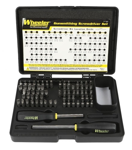 72-piece Gunsmithing Screwdriver Set by Wheeler Engineering