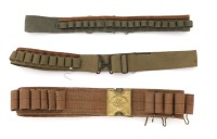 Lot of Shot Shell Cartridge Belts