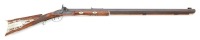 Very Fine And High Grade German Silver Mounted Percussion Halfstock Sporting Rifle By Tryon Of Philadelphia