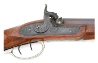 Very Fine And High Grade German Silver Mounted Percussion Halfstock Sporting Rifle By Tryon Of Philadelphia - 4