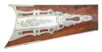 Very Fine And High Grade German Silver Mounted Percussion Halfstock Sporting Rifle By Tryon Of Philadelphia - 6