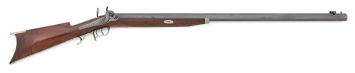 Fine Wesson & Prescott Halfstock Percussion Sporting Rifle