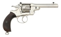 Fine Cased Webley Kaufman Double Action Revolver Identified To Major George H. Grant - 2