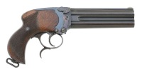 Rare & Desirable Charles Lancaster Two-Barrel “Howdah” Pistol
