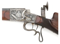 Fine & Early Haenel First Model System Aydt Schuetzen Rifle - 4