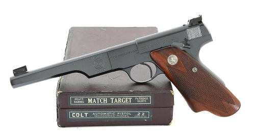 Lovely Colt Woodsman "Bullseye" Match Target Semi-Auto Pistol