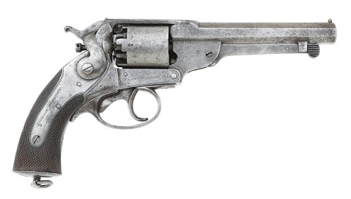 Rare Confederate Kerr Patent Double Action Percussion Revolver By London Armoury