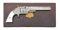 Magnificent Cased Nimschke Engraved Smith & Wesson No. 2 Army Revolver - 2