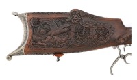 Stunning High Art Engraved Stiegele Martini Schuetzen Rifle - 6