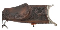 Stunning High Art Engraved Stiegele Martini Schuetzen Rifle - 7