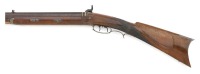 Fine Sterling Silver Mounted Philadelphia Percussion Halfstock Sporting Rifle By John Krider - 4
