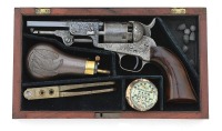 Superb Gustave Young Engraved Presentation Colt Model 1849 Pocket Revolver