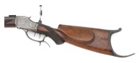Attractive Winchester Model 1885 High Wall Deluxe Schuetzen Rifle With Niedner Barrel - 3