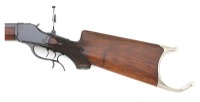 San Francisco Winchester Model 1885 High Wall Schuetzen Rifle By O.A. Bremer - 2