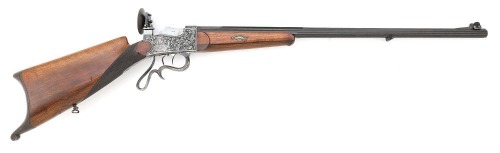 Buchel System Concurrenz Schuetzen Rifle With Heinrich Fischer Retailer Marking