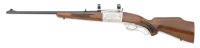 Wonderful Savage Model 99DE Citation Grade Rifle With Factory Engraved Scope Base And Rings - 2