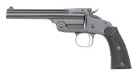 Very Fine Smith & Wesson Third Model Single Action Revolver With Single Shot Target Barrel - 2