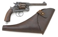 British Enfield Mark II Double Action Revolver With Holster