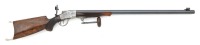 Wonderful Sharps Borchardt Zischang Custom Schuetzen Rifle With Stevens-Pope Barrel