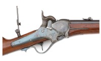 Very Rare & Important Cased Sharps Model 1851 Percussion Sporting Carbine Of Prominent Fur Trader Pierre Chouteau, Jr. - 3