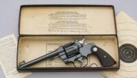 Colt Officers Model Target Revolver