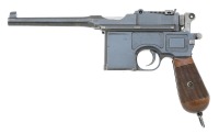 Austro-Hungarian Contract Mauser C96 Semi-Auto Pistol With Stock Rig & Air Force Unit Marking - 2