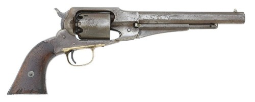 Early Remington New Model Army Percussion Revolver Identified To Private Samuel Lafever, Co. D 7th Michigan Cavalry