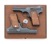 Fine Pair Of Smith & Wesson 35 & 32 Caliber Semi-Auto Pistols Belonging To Paul V. McNutt - 2