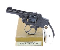 Attractive Factory Engraved Smith & Wesson 32 Safety Hammerless Revolver With Box