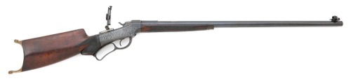 Fine Marlin Ballard No. 6 1/2 Fourth Model Rigby Off-Hand Target Rifle