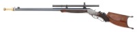 Attractive Stevens No. 52 Ideal Schuetzen Junior Muzzleloading Rifle With Factory Scope - 2