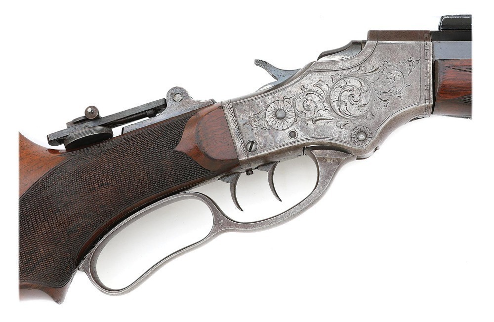 Attractive Stevens No. 52 Ideal Schuetzen Junior Muzzleloading Rifle ...