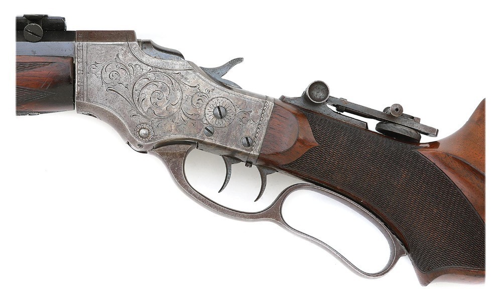 Attractive Stevens No. 52 Ideal Schuetzen Junior Muzzleloading Rifle ...