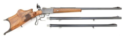 German System Pachmayr Premier Martini Schuetzen Rifle Three Barrel Set