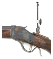 Lovely Custom Winchester Model 1885 High Wall Deluxe Target Rifle Two Barrel Set By Ron Long - 4