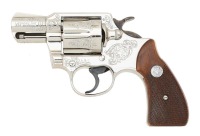 Rare Factory Master Engraved Colt Lawman Mark III Revolver Made For George A. Strichman, Chairman Of The Board Of Colt Industries - 2