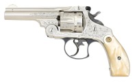 Lovely & Rare Engraved Smith & Wesson 44 Double Action Frontier Revolver - 2