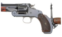 Very Fine Smith & Wesson 320 Revolving Rifle With Original Tang Sight - 4