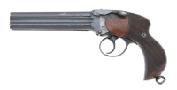 Fine Charles Lancaster Four-Barrel Pistol Identified To Charles Priestley - 2