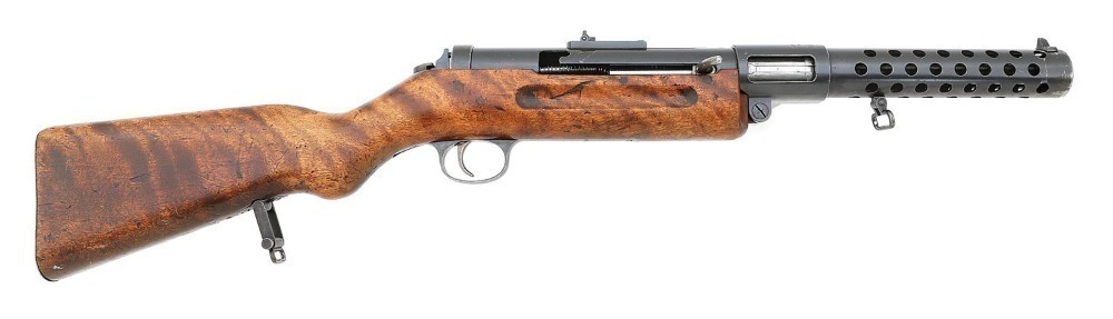 German Mp.18.I Submachine Gun By Bergmann With Hannover Police Markings