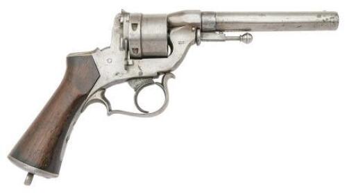 French Perrin Double Action Revolver