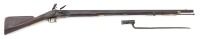 Fine British Short Land Pattern Brown Bess Flintlock Musket With Bayonet