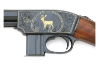 Custom Engraved Savage Model 1903 Slide Action Rifle - 3