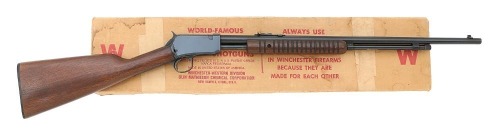 Very Fine Winchester Model 62A Rifle With Original Box