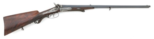 German Underlever Double Hammer Rifle By Miller & Val. Greiss