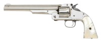 Wonderful Smith & Wesson No. 3 First Model Russian Revolver - 3