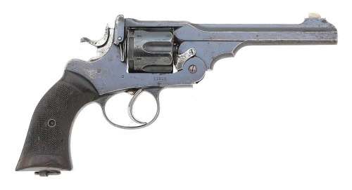 Webley WG Army Model Double Action Revolver Identified To Lt. Col. Owen Godfrey-Faussett, Killed In Action At Gallipoli